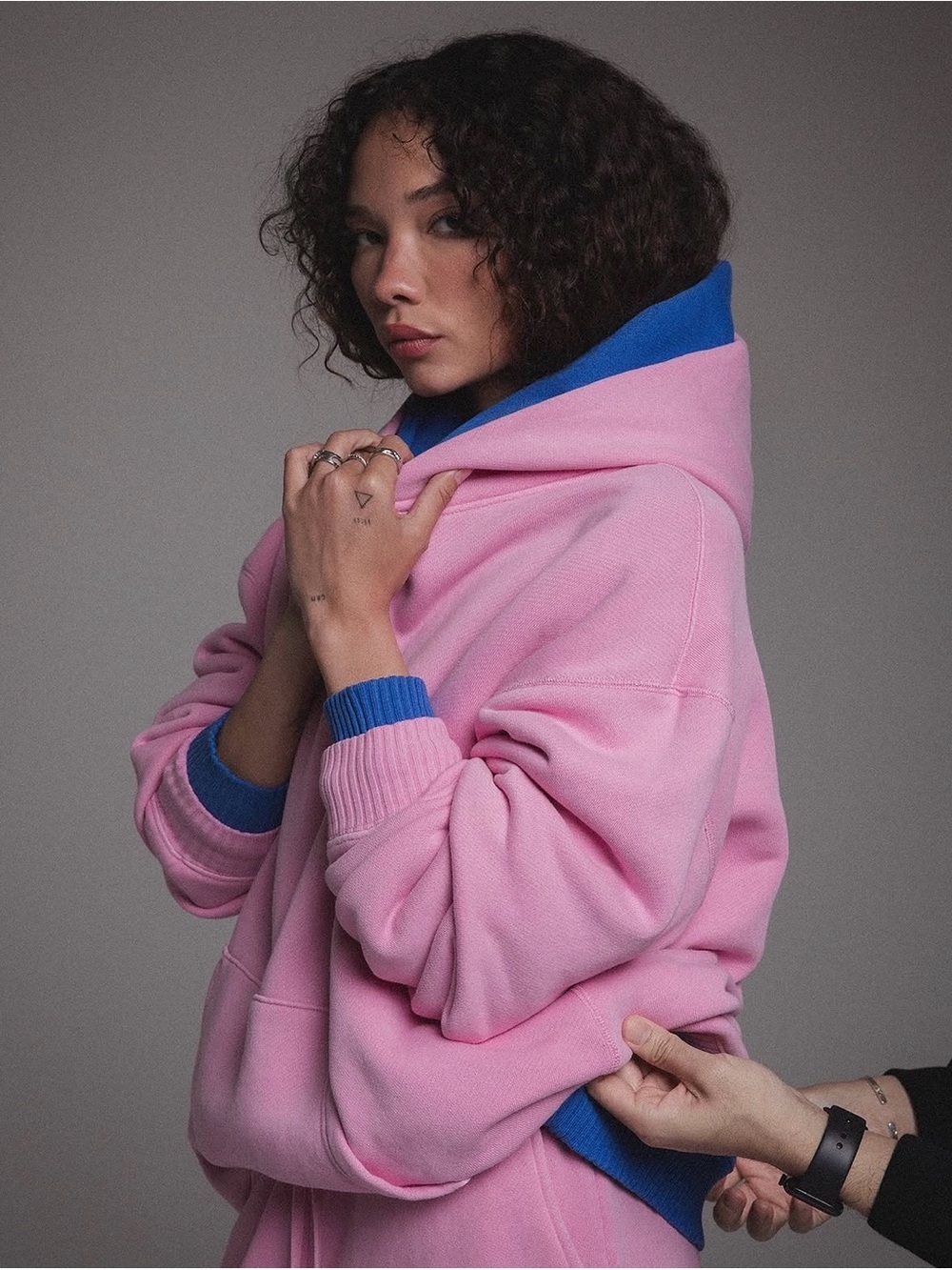 Bubblegum pink Elwood hoodie sweatshirt 🍬
